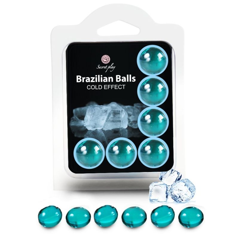La marca SECRETPLAY COSMETIC nos facilita esta imagen de su producto SECRETPLAY - SET 6 BRAZILIAN BALLS EFECTO FRIO para nuestro catálogo.