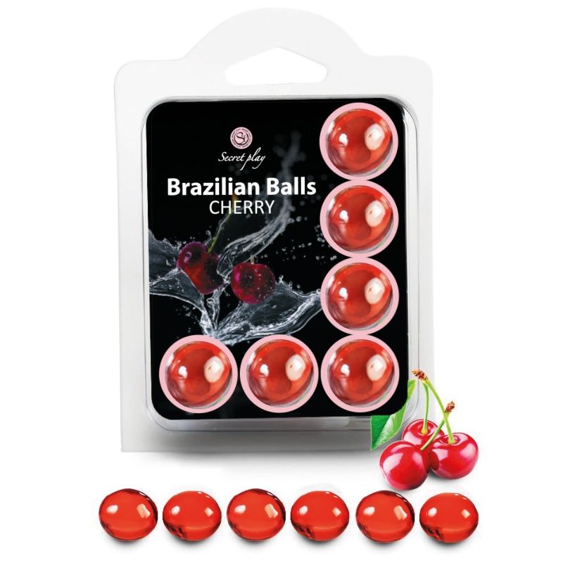 La marca SECRETPLAY COSMETIC nos facilita esta imagen de su producto SECRETPLAY - BRAZILIANS BALLS CEREZAS para nuestro catálogo.