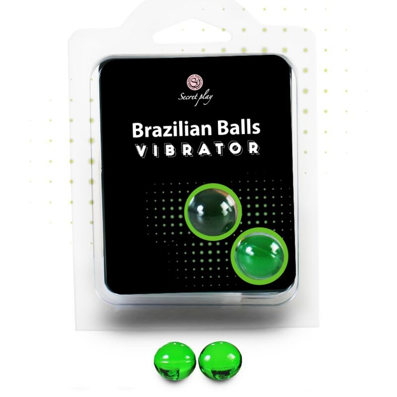 La marca SECRETPLAY COSMETIC nos facilita esta imagen de su producto SECRETPLAY - SET 2 BRAZILIAN BALLS VIBRATOR para nuestro catálogo.