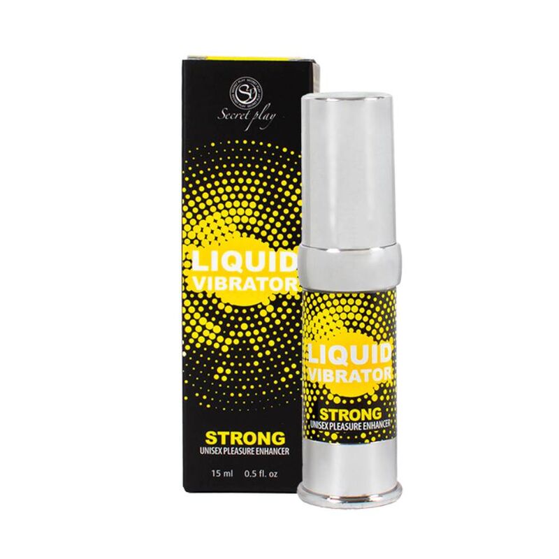 La marca SECRETPLAY COSMETIC nos facilita esta imagen de su producto SECRETPLAY - VIBRADOR LÍQUIDO ESTIMULADOR UNISEX STRONG  15 ML para nuestro catálogo.