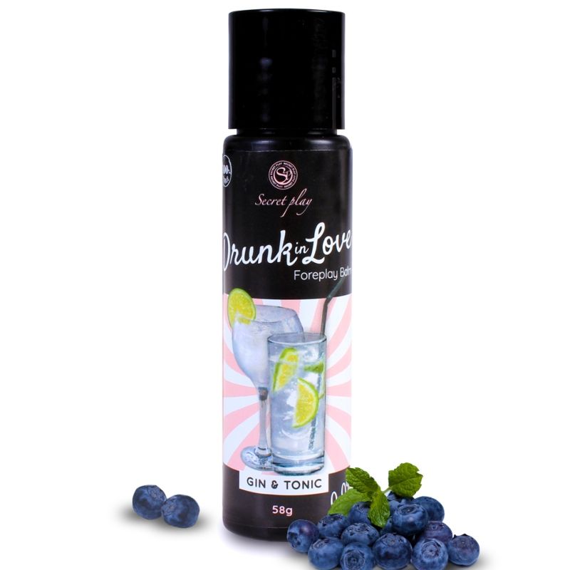 La marca SECRETPLAY COSMETIC nos facilita esta imagen de su producto SECRETPLAY - LUBRICANTE DRUNK IN LOVE GIN&TONIC 60 ML para nuestro catálogo.