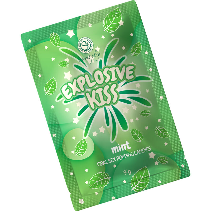 La marca SECRETPLAY COSMETIC nos facilita esta imagen de su producto SECRETPLAY - CARAMELOS EXPLOSIVOS MENTA para nuestro catálogo.