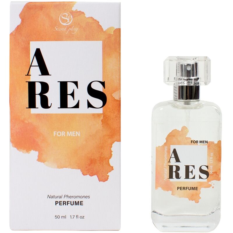 La marca SECRETPLAY COSMETIC nos facilita esta imagen de su producto SECRETPLAY - ARES PERFUME NATURAL FEROMONAS SPRAY PARA HOMBRE 50 ML para nuestro catálogo.