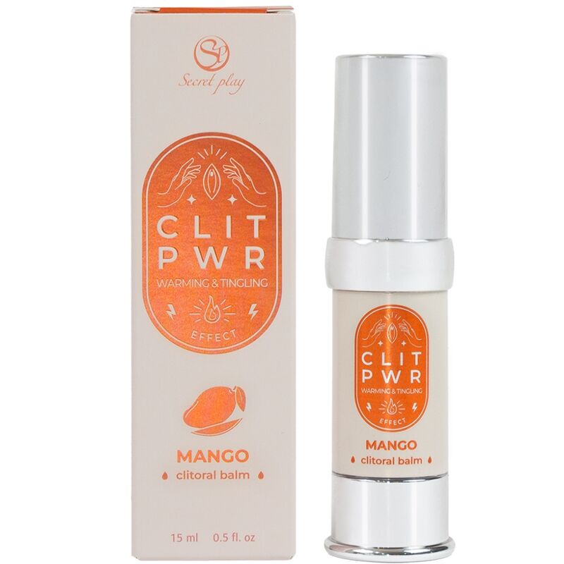 La marca SECRETPLAY COSMETIC nos facilita esta imagen de su producto SECRET PLAY - CLIT PWR BLSAMO DE CLITORIS MANGO para nuestro catálogo.