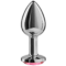 La marca SECRETPLAY TOYS nos facilita esta imagen de su producto SECRETPLAY - PLUG ANAL ALUMINIO FUCSIA 7 CM para nuestro catálogo.