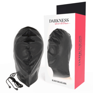 La marca DARKNESS BONDAGE nos facilita esta imagen de su producto DARKNESS - SUBJUGATION MASCARA NEGRO para nuestro catálogo.
