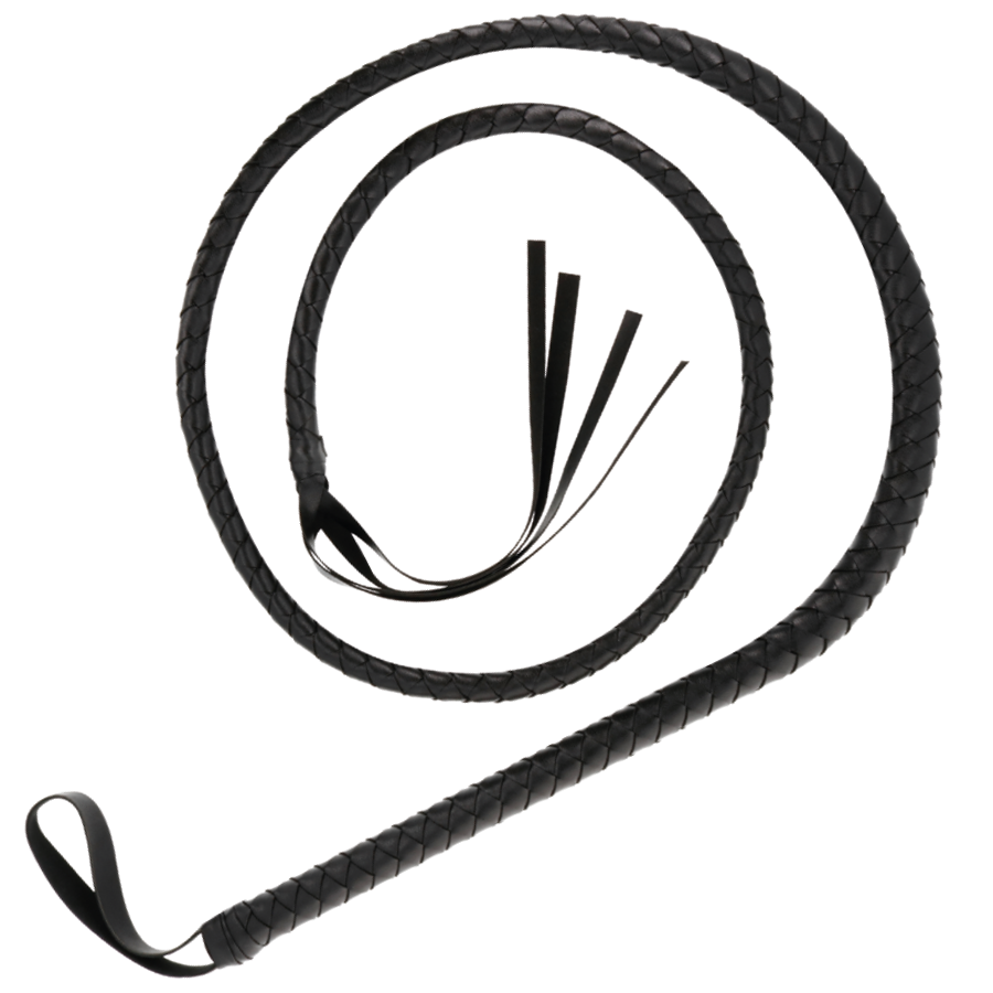 La marca DARKNESS SENSATIONS nos facilita esta imagen de su producto DARKNESS - LÁTIGO BONDAGE NEGRO 210CM para nuestro catálogo.