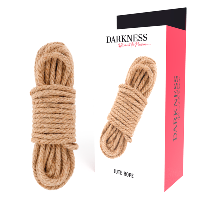 La marca DARKNESS BONDAGE nos facilita esta imagen de su producto DARKNESS - CUERDA JAPONESA 10 M JUTE para nuestro catálogo.