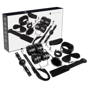 La marca EXPERIENCE nos facilita esta imagen de su producto EXPERIENCE - BDSM FETISH KIT SERIE BLACK para nuestro catálogo.