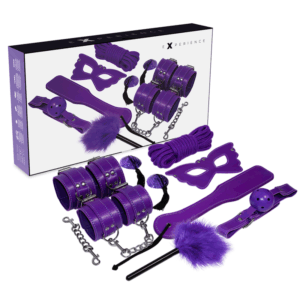 La marca EXPERIENCE nos facilita esta imagen de su producto EXPERIENCE - BDSM FETISH KIT SERIE PURPLE para nuestro catálogo.