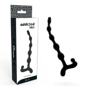 La marca ADDICTED TOYS nos facilita esta imagen de su producto ADDICTED TOYS - BOLAS ANALES 22 CM NEGRO para nuestro catálogo.