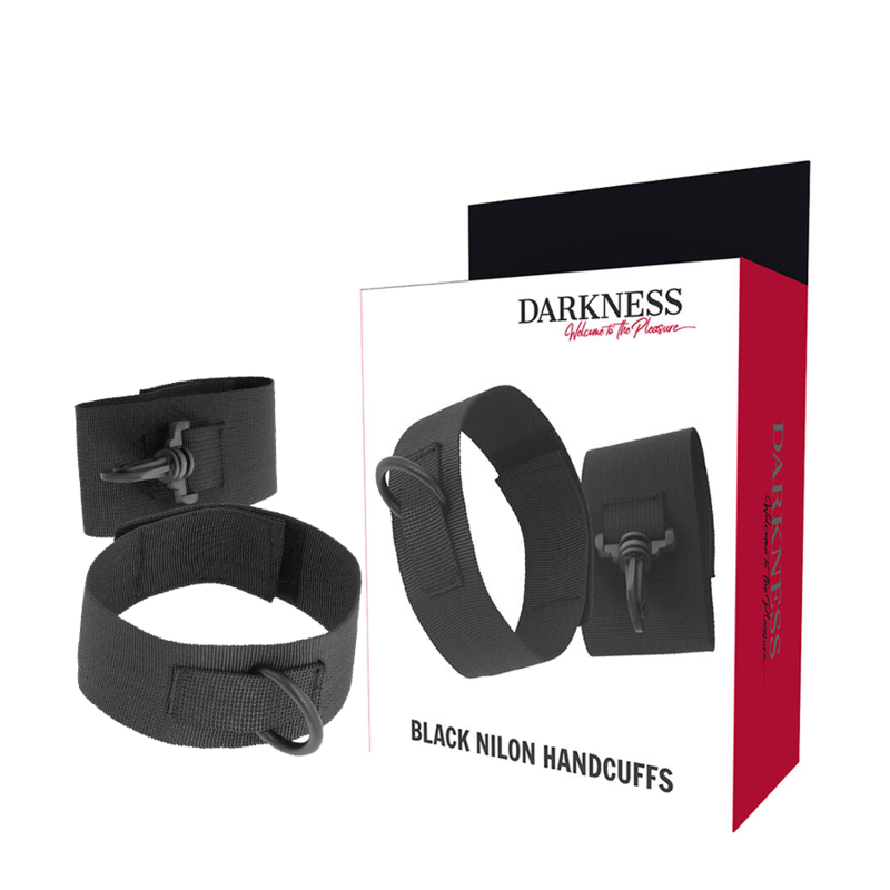 La marca DARKNESS BONDAGE nos facilita esta imagen de su producto DARKNESS - ESPOSAS NYLON PARA PRINCIPIANTES para nuestro catálogo.