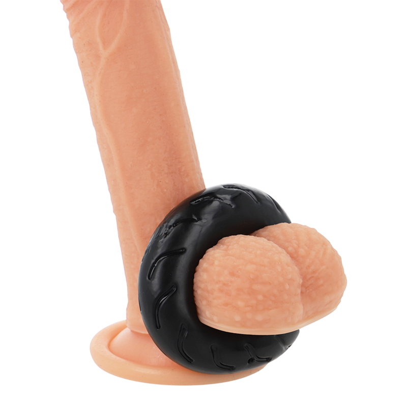 La marca POWERING nos facilita esta imagen de su producto POWERING - SUPER FLEXIBLE Y RESISTENTE ANILLO PENE  5CM PR08 NEGRO para nuestro catálogo.