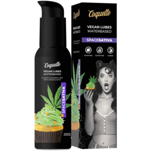 La marca COQUETTE COSMETICS nos facilita esta imagen de su producto COQUETTE CHIC DESIRE - PREMIUM EXPERIENCE LUBRICANTE VEGANO SPACE SATIVA 100 ML para nuestro catálogo.
