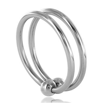 La marca METAL HARD nos facilita esta imagen de su producto METAL HARD - DOUBLE GLANS RING 32MM para nuestro catálogo.