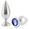 La marca METAL HARD nos facilita esta imagen de su producto METAL HARD - ANAL PLUG ALIMINUM COLOR CRISTAL MEDIANO 8.89CM para nuestro catálogo.