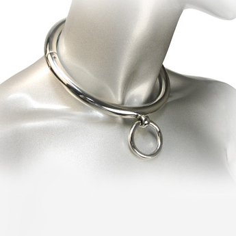 La marca METAL HARD nos facilita esta imagen de su producto METAL HARD - BDSM COLLAR CON ARGOLLA 10CM para nuestro catálogo.