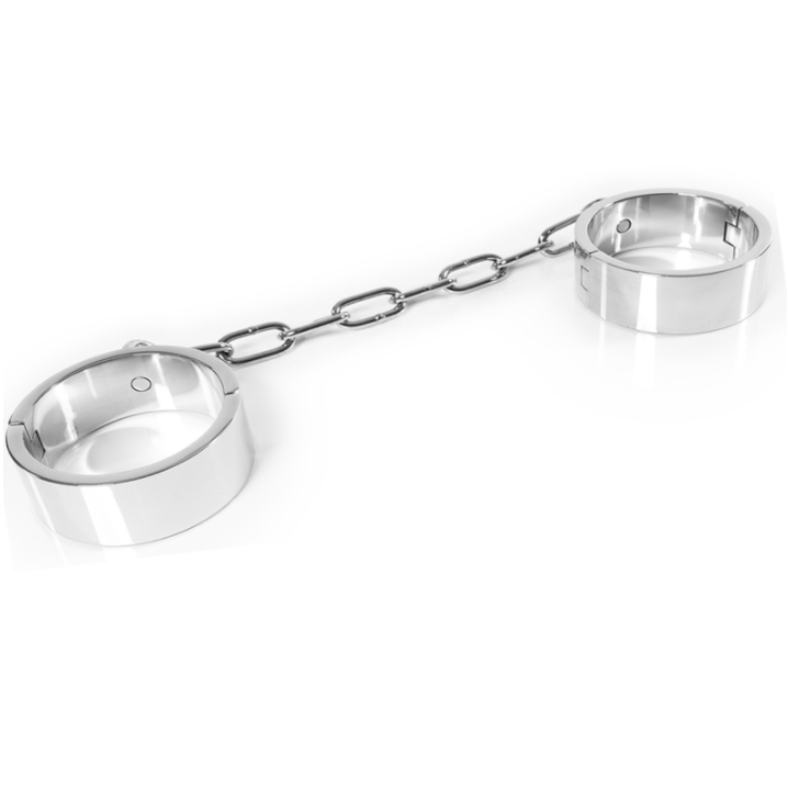 La marca METAL HARD nos facilita esta imagen de su producto METAL HARD - ESPOSAS TOBILLO CON LLAVE ALLEN SUMISIÓN BDSM para nuestro catálogo.