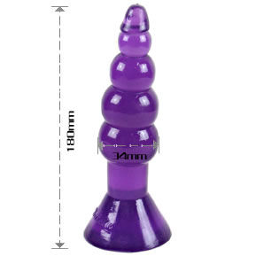 La marca BAILE ANAL nos facilita esta imagen de su producto BAILE - CLIMAX HAPPENS PLUG ANAL 17 CM para nuestro catálogo.
