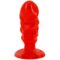 La marca BAILE ANAL nos facilita esta imagen de su producto BAILE - PLUG ANAL UNISEX CON VENTOSA ROJO para nuestro catálogo.