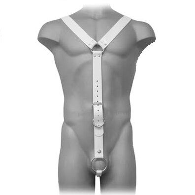 La marca LEATHER BODY nos facilita esta imagen de su producto LEATHER BODY - HARNESS MEN BLANCO para nuestro catálogo.