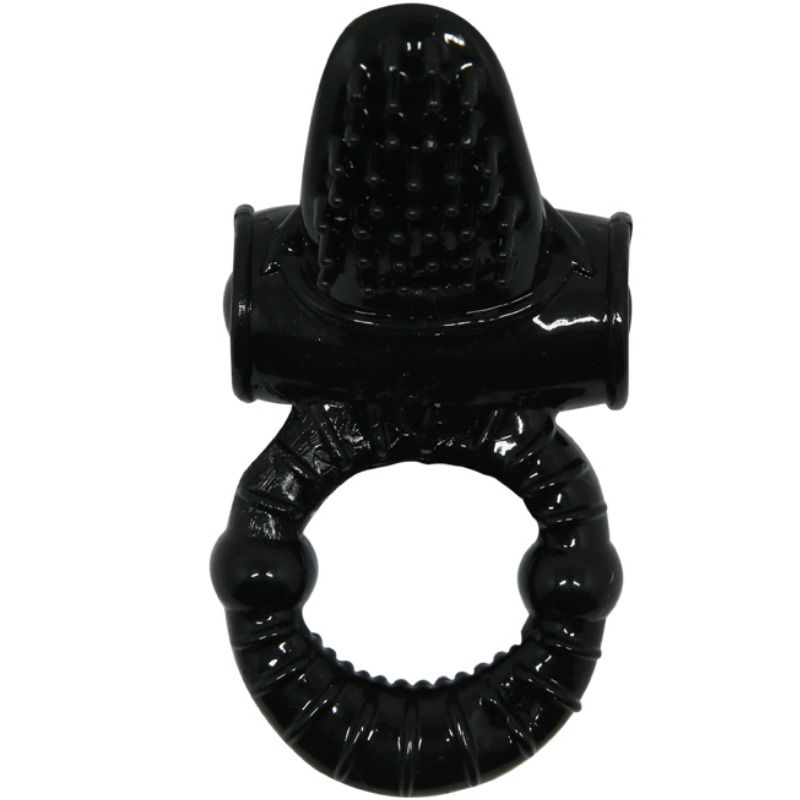 La marca BAILE FOR HIM nos facilita esta imagen de su producto BAILE - SWEET RING ANILLO VIBRADOR CON RABBIT TEXTURADO para nuestro catálogo.