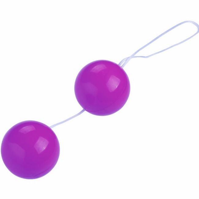 La marca BAILE STIMULATING nos facilita esta imagen de su producto BAILE - TWINS BALLS BOLAS CHINAS LILA UNISEX para nuestro catálogo.