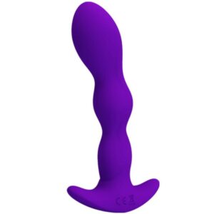 La marca PRETTY LOVE nos facilita esta imagen de su producto PRETTY LOVE - MASAJEADOR ANAL 12 MODOS VIBRACIÓN LILA para nuestro catálogo.