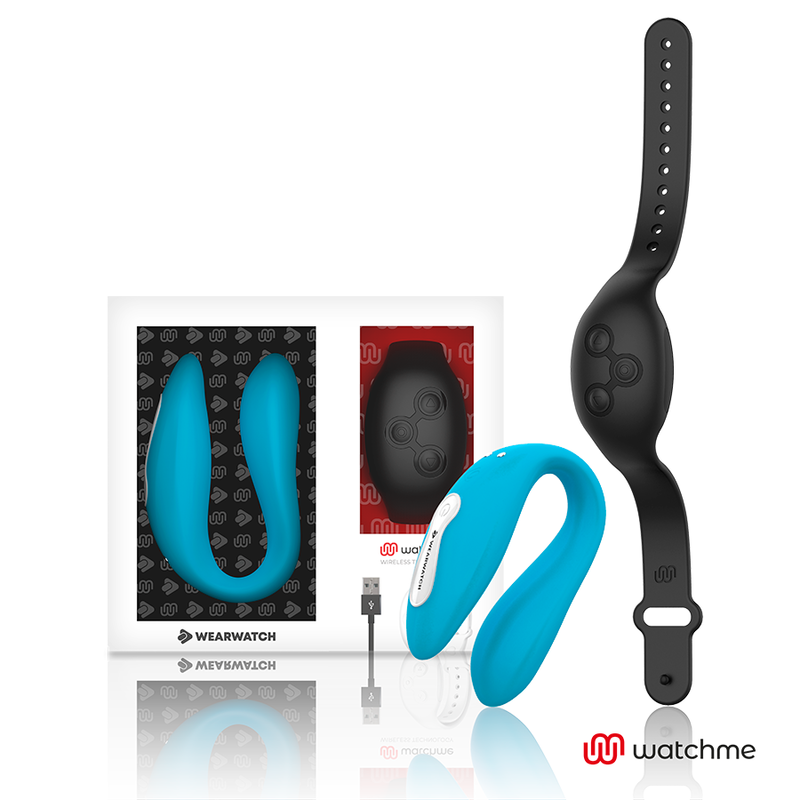 La marca WEARWATCH nos facilita esta imagen de su producto WEARWATCH - VIBRADOR DUAL TECHNOLOGY WATCHME AÑIL / AZABACHE para nuestro catálogo.