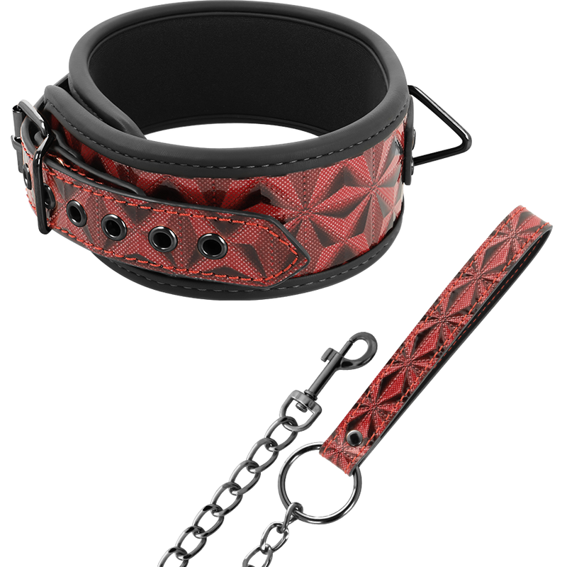 La marca BEGME RED EDITION nos facilita esta imagen de su producto BEGME - RED EDITION COLLAR CUERO VEGANO CON FORRO DE NEOPRENO para nuestro catálogo.