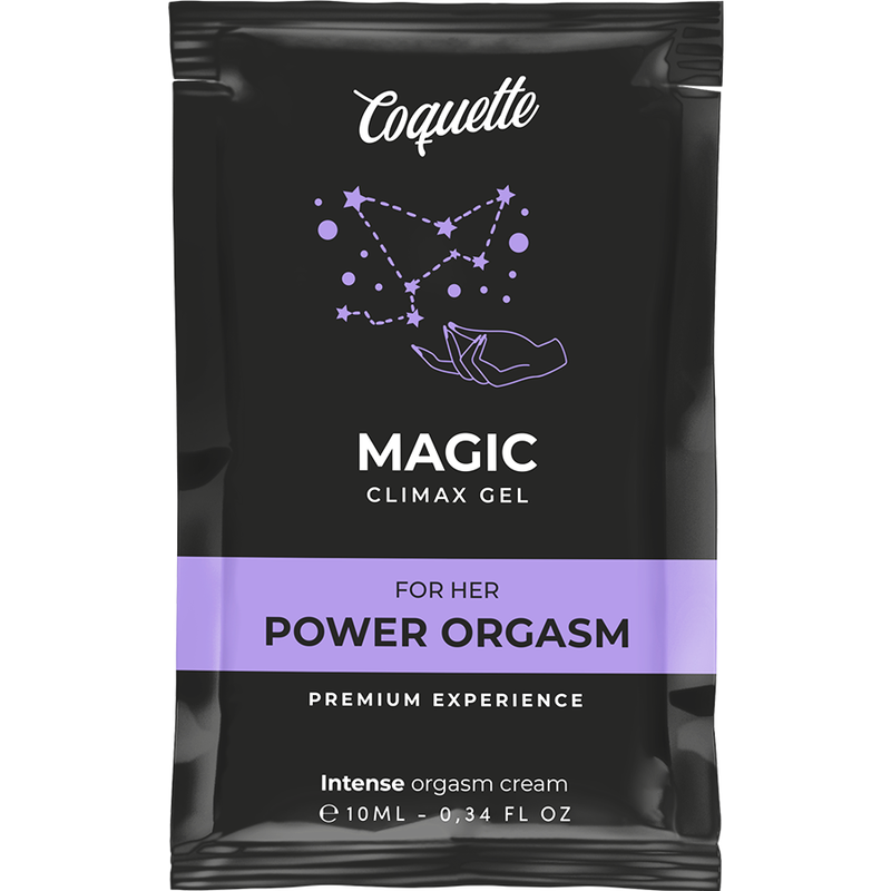 La marca COQUETTE COSMETICS nos facilita esta imagen de su producto COQUETTE CHIC DESIRE - POCKET MAGIC CLIMAX GEL FOR HER GEL POTENCIADOR ORGASMO 10 ML para nuestro catálogo.
