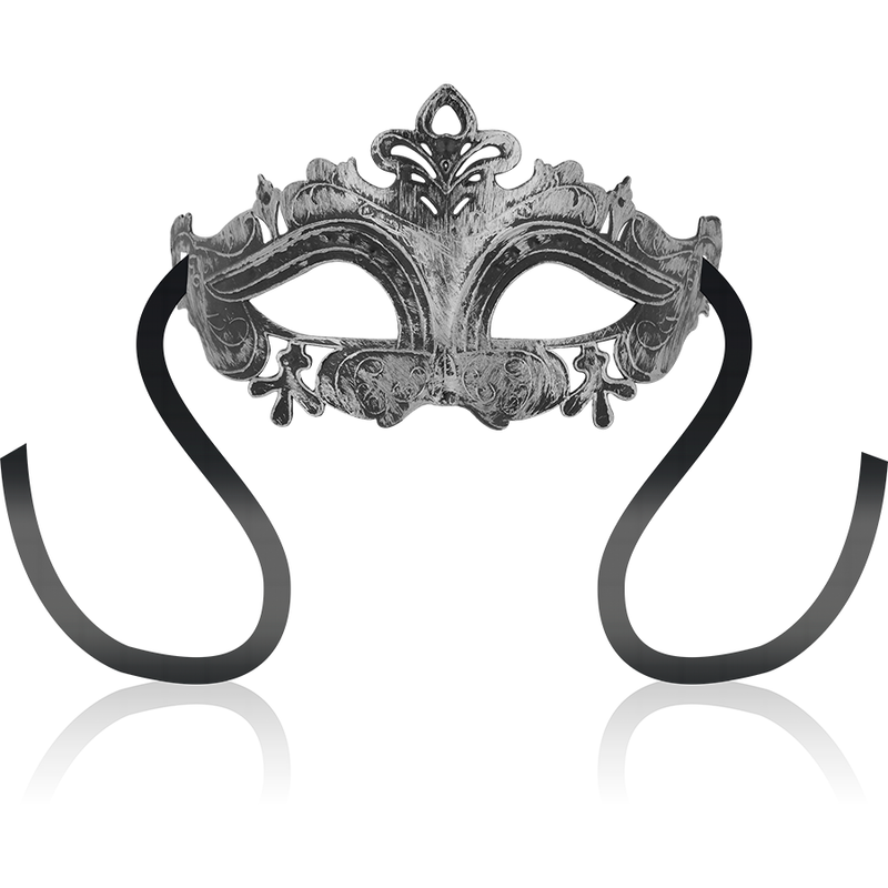 La marca OHMAMA MASKS nos facilita esta imagen de su producto OHMAMA - MASKS ANTIFAZ ESTILO VENECIANO SILVER para nuestro catálogo.