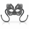 La marca OHMAMA MASKS nos facilita esta imagen de su producto OHMAMA - MASKS ANTIZAZ ESTILO VENECIANO SILVER para nuestro catálogo.