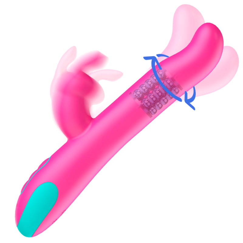 La marca HAPPY LOKY nos facilita esta imagen de su producto HAPPY LOKY - PLUTO RABBIT VIBRATOR & ROTATOR COMPATIBLE CON WATCHME WIRELESS TECHNOLOGY para nuestro catálogo.