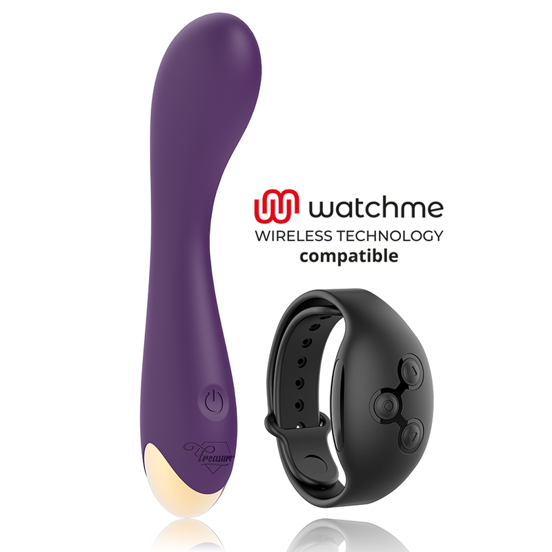 La marca TREASURE nos facilita esta imagen de su producto TREASURE - HANSEL G-SPOT VIBRATOR COMPATIBLE CON WATCHME WIRELESS TECHNOLOGY para nuestro catálogo.