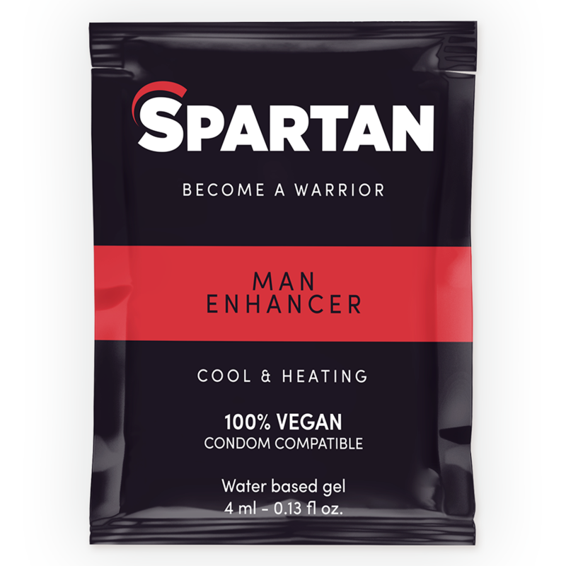 La marca SPARTAN nos facilita esta imagen de su producto SPARTAN - GEL POTENCIADOR ERECCIÓN EFECTO FRÍO-CALOR 100% VEGANO 4ML para nuestro catálogo.