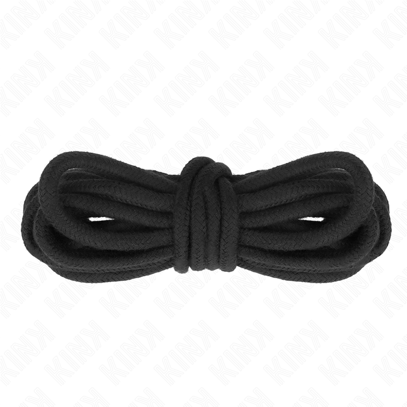 La marca KINK ROPE ARTS nos facilita esta imagen de su producto KINK - CUERDA DE ALGODÓN 10 METROS NEGRO para nuestro catálogo.