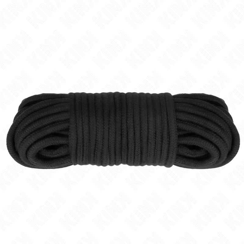 La marca KINK ROPE ARTS nos facilita esta imagen de su producto KINK - CUERDA DE ALGODÓN 20 METROS NEGRO para nuestro catálogo.