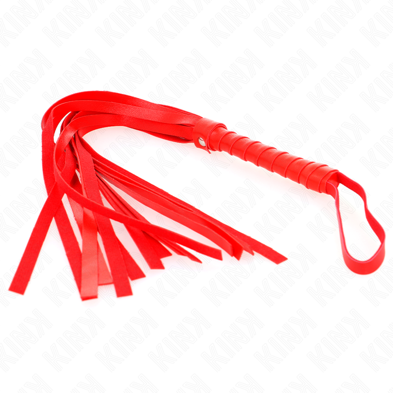 La marca KINK IMPACT & TOUCH nos facilita esta imagen de su producto KINK - LÁTIGO SIMPLE ROJO 45 CM para nuestro catálogo.