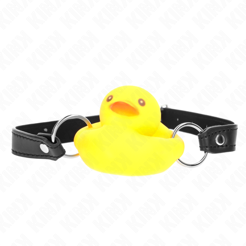 La marca KINK COLLAR & GAG nos facilita esta imagen de su producto KINK - MORDAZA FORMA DE PATO para nuestro catálogo.