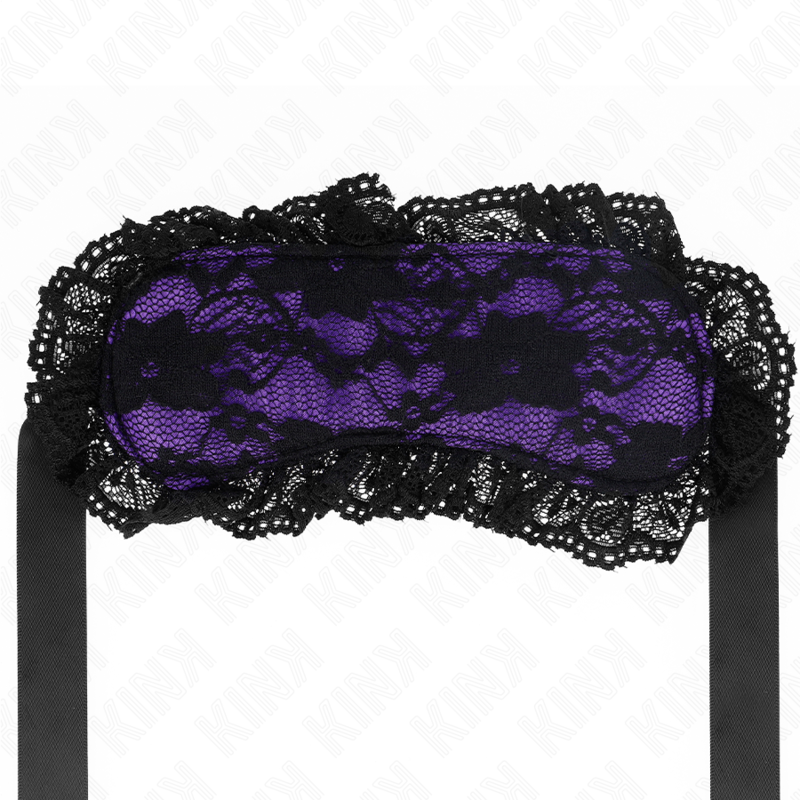 La marca KINK MASKED ALLURE nos facilita esta imagen de su producto KINK - VENDA DE ENCAJE MODELO 2 22.5 x 11 CM para nuestro catálogo.