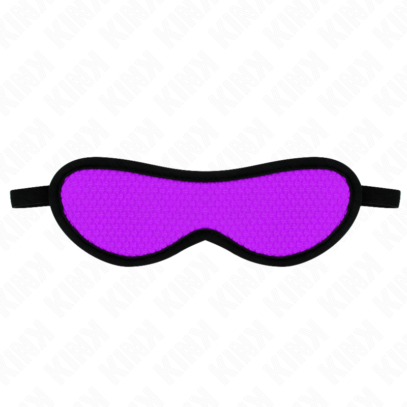 La marca KINK MASKED ALLURE nos facilita esta imagen de su producto KINK - VENDA TEXTURA DE ESCALA CON BORDE COVERED MORADO 20 x 7 CM para nuestro catálogo.