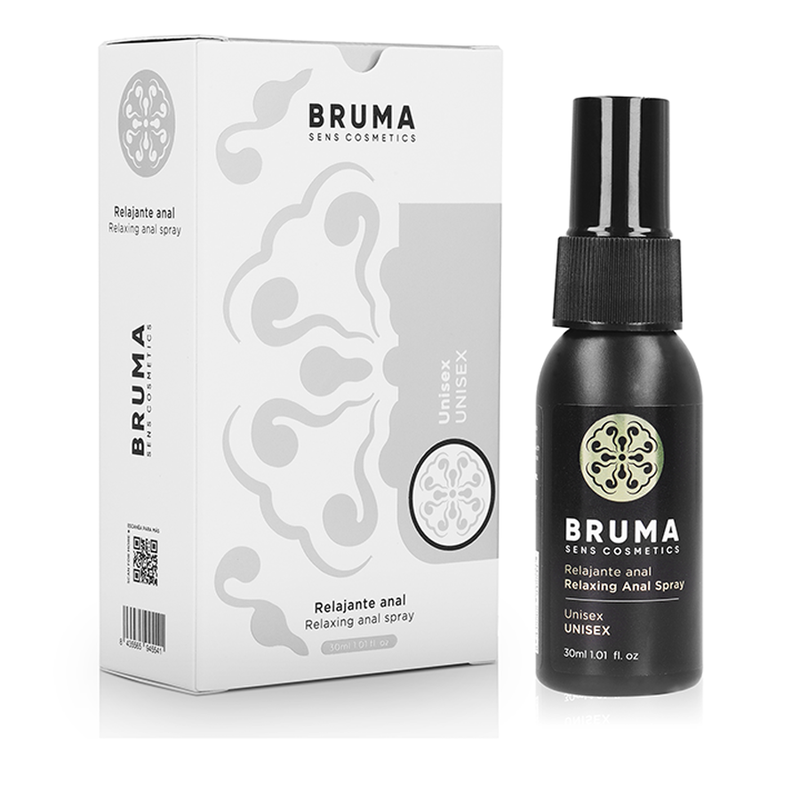 La marca BRUMA nos facilita esta imagen de su producto BRUMA - SPRAY RELAJANTE ANAL UNISEX para nuestro catálogo.