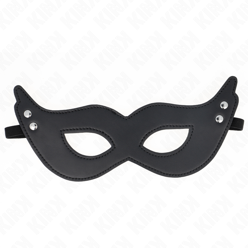 La marca KINK MASKED ALLURE nos facilita esta imagen de su producto KINK - MÁSCARA DE POLIPIEL CON REMACHES MODELO 1 26 x 8 CM para nuestro catálogo.