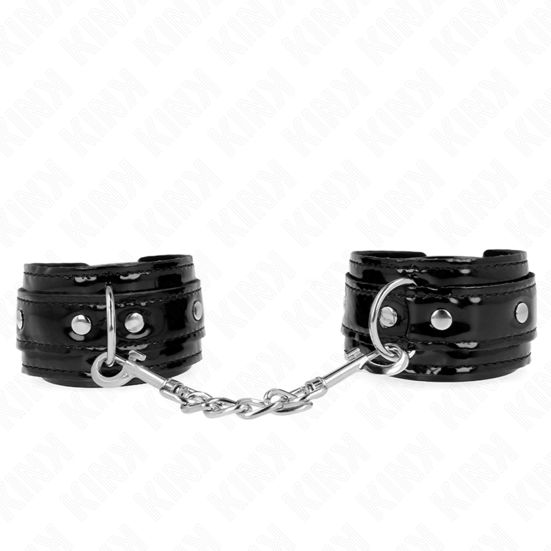 La marca KINK WRIST RESTRAINT nos facilita esta imagen de su producto KINK - MUÑEQUERAS DE NEOPRENO BRILLANTE AJUSTABLE 17-24 CM X 4.5 CM para nuestro catálogo.