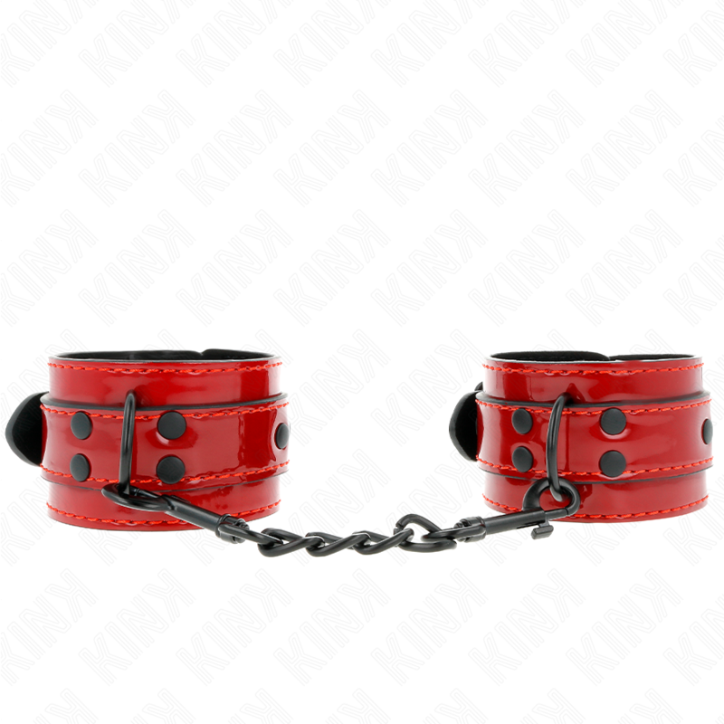 La marca KINK WRIST RESTRAINT nos facilita esta imagen de su producto KINK - MUÑEQUERAS ROJO OSCURO 23 X 5 CM para nuestro catálogo.