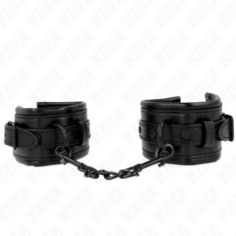 La marca KINK WRIST RESTRAINT nos facilita esta imagen de su producto KINK - MUÑEQUERAS AJUSTABLE NEGRO 20-30 CM X 6 CM para nuestro catálogo.