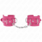 La marca KINK WRIST RESTRAINT nos facilita esta imagen de su producto KINK - MUÑEQUERAS CON 3 ANILLAS EN D AJUSTABLE ROSA 17.5-25 CM X 6 CM para nuestro catálogo.