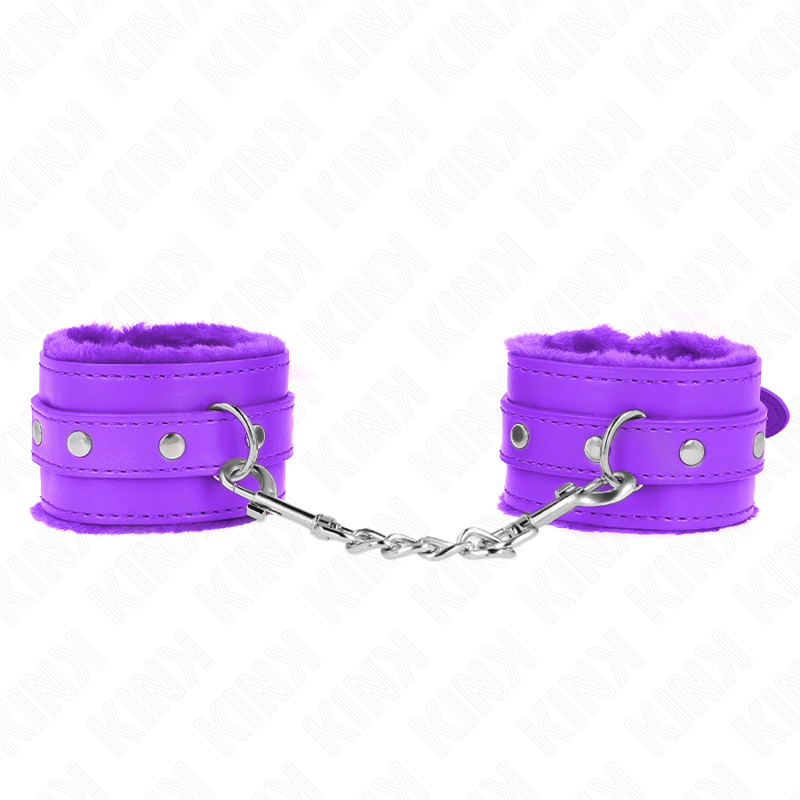 La marca KINK WRIST RESTRAINT nos facilita esta imagen de su producto KINK - MUÑEQUERAS FORRADAS PREMIUM VIOLETA CON CORREA VIOLETA AJUSTABLE 17-29 CM X 6 CM para nuestro catálogo.