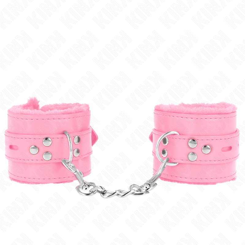 La marca KINK WRIST RESTRAINT nos facilita esta imagen de su producto KINK - MUÑEQUERAS FORRADAS CON AGUJEROS CUADRADOS ROSA Y CORREA ROSA AJUSTABLE 17-29 CM X 6 CM para nuestro catálogo.